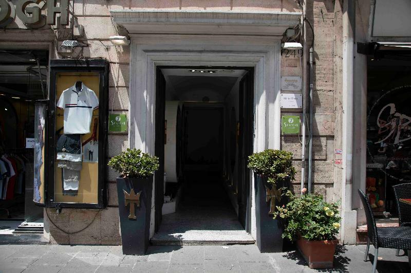 Seven Hotel Roma Exterior foto
