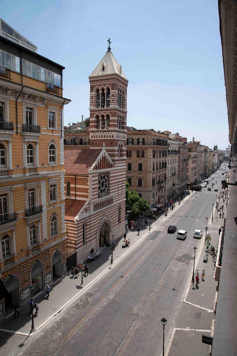 Seven Hotel Roma Exterior foto